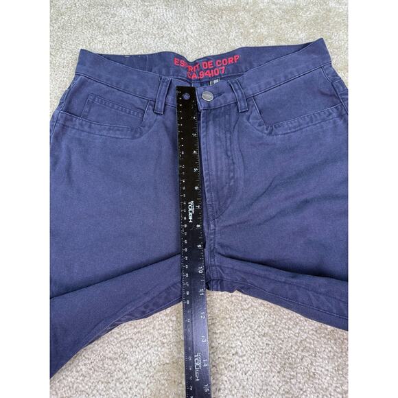 Esprit Service Fit Blue Khaki Pants Mens Size 30x32 Chino B822 - Picture 12 of 16